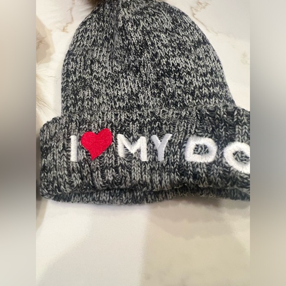 🆕 Matching Dog & Owner Beanie - I Love My Dog /I Love My Human - Picture 8 of 17